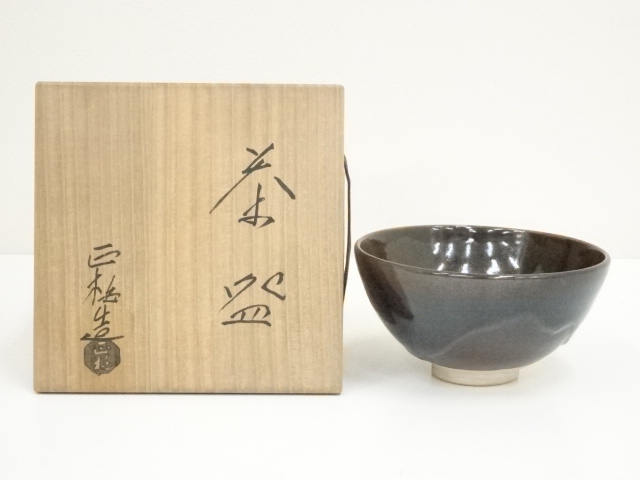 赤膚焼　松田正伯作　東大寺大仏茶碗　共箱　古物。 赤膚焼 松田正伯作 東大寺大仏茶碗 共箱 古物。 | STORES